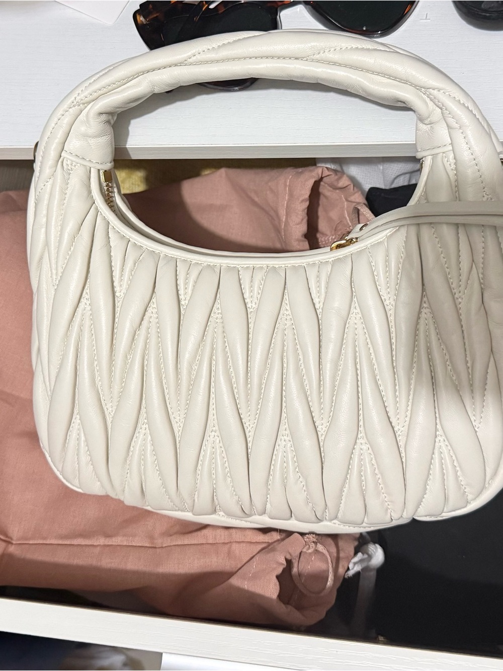 Miu Miu White Wander bag size small - Picture 10 of 11